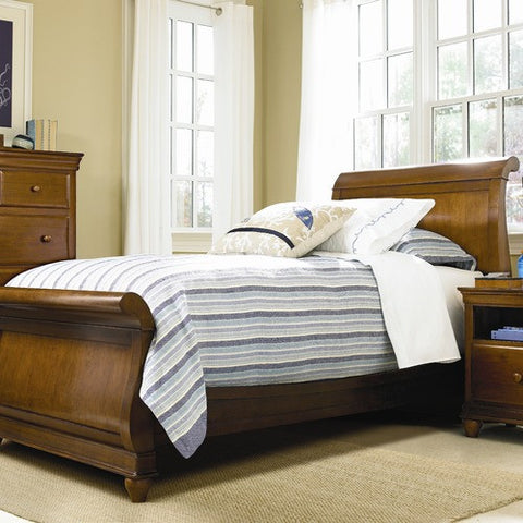 Classics 4.0 Sleigh Bed by SmartStuff Furniture | 131A236 / 131A241
