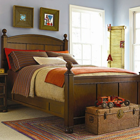 RoughHouse Low Post Storage Bed by SmartStuff Furniture | 1341237 / 1341242