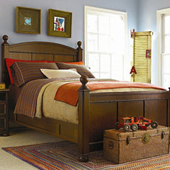 RoughHouse Low Post Storage Bed by SmartStuff Furniture | 1341237 / 1341242