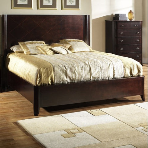 Crossroads Bed in Rich Cherry by Somerton | 411