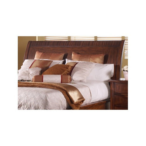 Runway Sleigh Headboard in Chestnut by Somerton | 140-55 / 140-55 / 140-54