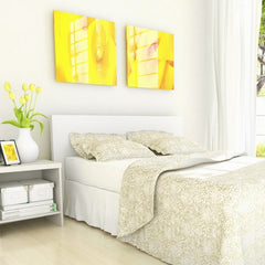 Brook Headboard in White with Rails by dCOR design | DQ-1401 / SB-1401