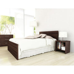 Brook Hollow Core Bed in Ebony Pecan by dCOR design | DQ-1508 / SB-1508