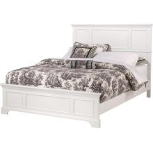 Home Styles 5530-500 Naples Queen Bed White Finish