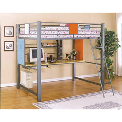 Teen Trends Full Loft Study Desk Bunk Bed by Powell | 517-117