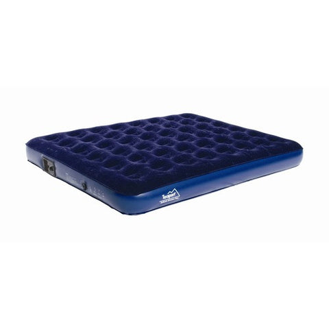 Deluxe Queen Air Bed with Built-in Battery Pump in Navy Blue by Texsport | 22410