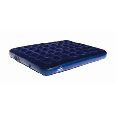 Deluxe Queen Air Bed with Built-in Battery Pump in Navy Blue by Texsport | 22410