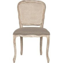 Orient Express Furniture Gwendolyn Regency Dining Side Chair in Oak (Set of 2)
