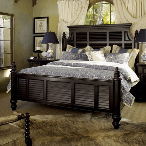 Kingstown Malabar Panel Bed in Tamarind by Tommy Bahama Home | 01-0619-13XC