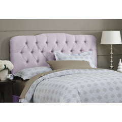 Tufted Arch Headboard in Lilac by Skyline Furniture | 740 (Lilac)
