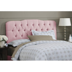 Tufted Arch Headboard in Wood Rose by Skyline Furniture | 740 (Wood Rose)