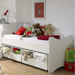 Jessie Reversible Twin Bed with Toy Box Underbed Storage by Tvilum | 7756149