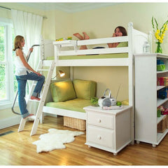 Twin Medium High Bunk by Maxtrix Kids | Maxtrix Medium High Bunk Series