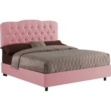 Skyline Furniture Tufted Upholstered Twin Bed 740BEDSHWDRS
