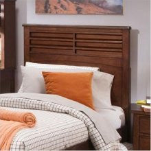Liberty Chelsea Square Twin Panel Headboard - Burnished Tobacco Finish (628-BR11H)