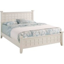 Home Styles Arts and Crafts Queen bed, White