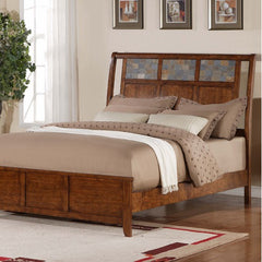 Carlisle Mosaic Panel Bed Headboard in Newcastle Caramel by Vantage Fine Furniture | 77V76290Q1 / 77V76290K1