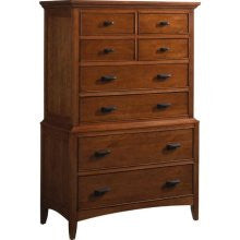 Cresent Classics Modern Shaker Chest On Chest by Cresent Furniture