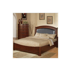 Vogue Bed in Cherry by Najarian Furniture | BDVOU