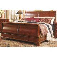 American Drew 791-306R Cherry Grove 45th King Sleigh Bed in Antique Ch