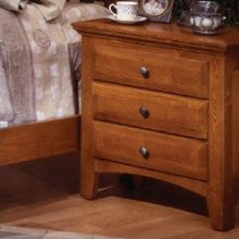Mastercraft Retreat Nightstand in Golden Honey Finish 3130-NS
