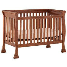 Status Furniture 600 Series Convertible Crib in Walnut