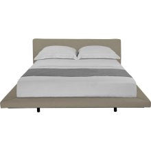Jane Bed - Cal-King Beige Fabric MD323-CK-BGE by Modloft