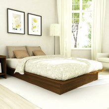 Sonax Plateau Platform Bed in Urban Maple Size: Queen