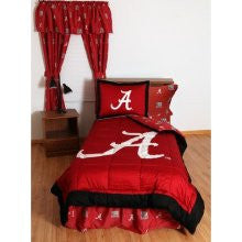 Alabama Crimson Tide Bed in A Bag Full with Team Color Sheets