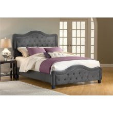 Trieste King Bed Set in Pewter - Hillsdale Furniture 1638BKRT