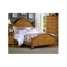 Cottage Oak Panel Bed (California King) by Vaughan-Bassett
