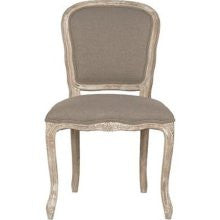 Orient Express Furniture Gwendolyn Regency 38" Dining Side Chair in Oak (Set of 2)