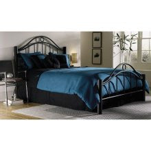 Fashion Bed Group Linden with Frame in Ebony Finish - Twin
