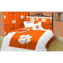 Clemson Tigers Bed in A Bag Full with Team Color Sheets