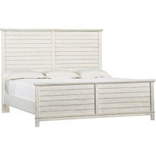 Coastal Living by Stanley Furniture Resort Cape Comber Panel Bed in Distressed Sail Cloth Size: Queen