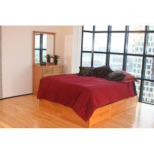 Maco Furniture 3 Piece Alder King Chestbed Group