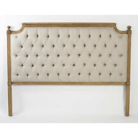 Queen Louis Tufted Headboard by Zentique Inc. | CL045 Queen E255 A003