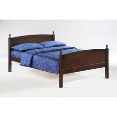 Zest Licorice Bed in Chocolate by Night & Day | YHF-LIC-TWN-CHO / YHF-LIC-FUL-CHO