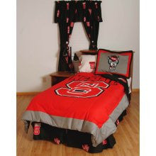 North Carolina State Wolfpack Bed in A Bag Twin with Team Color Sheets