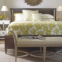 Coastal Living by Stanley Furniture Resort Sunrise Sanctuary Sleigh Bed in Distressed Channel Marker Size: Queen