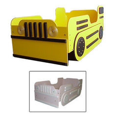 Bulldozer Toddler Bed by JUST KIDS STUFF | Bulldozer Toddler Bed