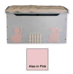 Cat & Dog Toy Chest by JUST KIDS STUFF | Cat & Dog Toy Chest