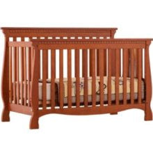 Venetian Cognac 4-in-1 Fixed Side Convertible Crib