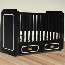 Nursery Works Uptown Crib in Black