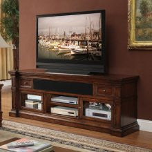 Legends Furniture Berkshire 76" Media Console in Distressed Cherry