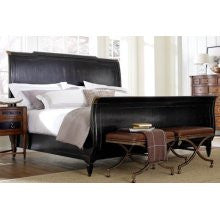 Schnadig American Kaleidoscope King Sleigh Bed - Black (8503-351)