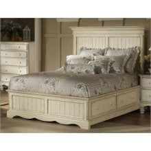 Hillsdale Wilshire King Size Panel Bed with Storage - 1172STGBKR