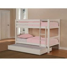 Powell Furniture Twin Size Bunk Bed in White