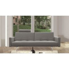 NewSpec Gray Modern Sofa Bed