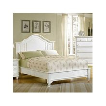 Bedford Falls Mansion Bed Soft White by Vaughan Bassett